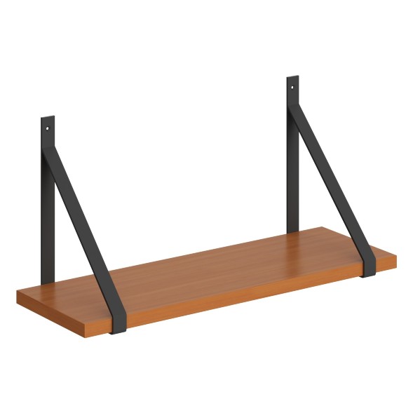 Полка с полкодержателями SH2-GINO 630х210х300 COFFEE в Салехарде 