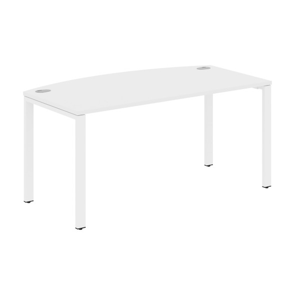 Стол руководителя XS6ET 169 белый/антрацит 1600х867х750 XTEN-S60 в Салехарде 