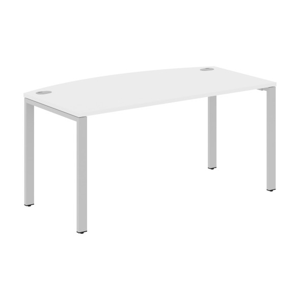 Стол руководителя XS6ET 169 белый/антрацит 1600х867х750 XTEN-S60 в Салехарде 