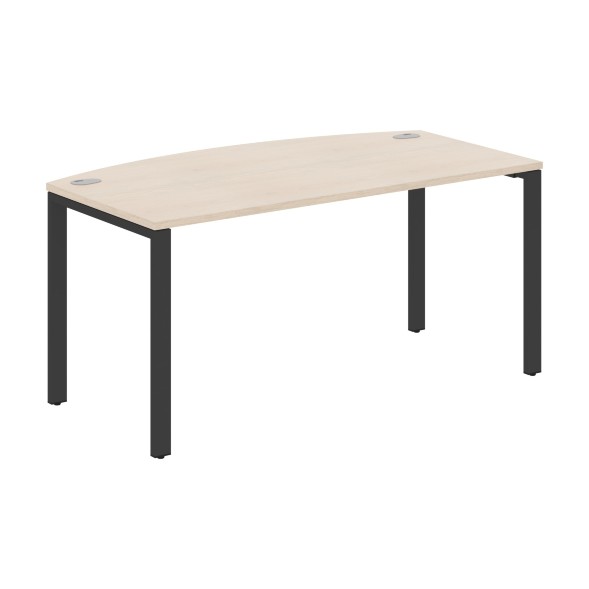 Стол руководителя XS6ET 169 белый/антрацит 1600х867х750 XTEN-S60 в Салехарде 