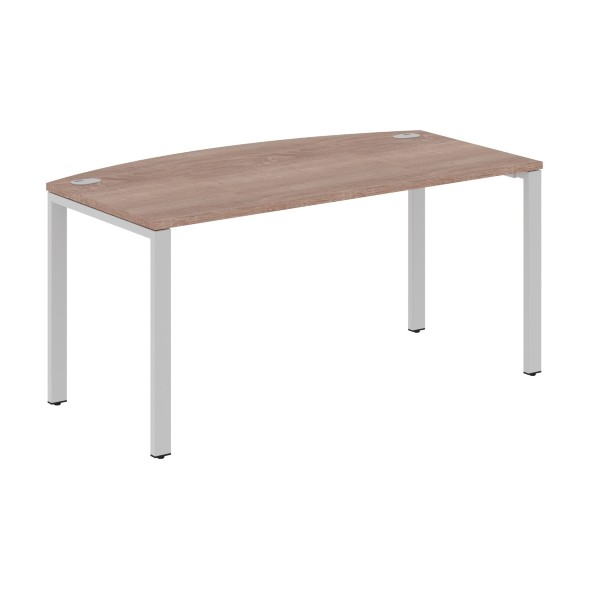 Стол руководителя XS6ET 169 белый/антрацит 1600х867х750 XTEN-S60 в Салехарде 