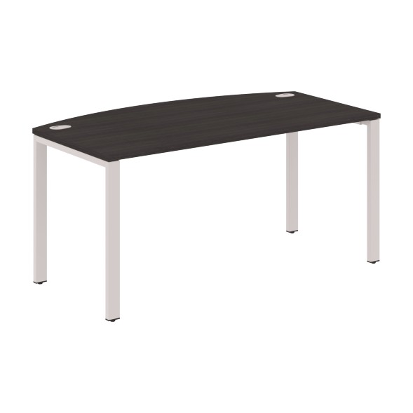 Стол руководителя XS6ET 169 белый/антрацит 1600х867х750 XTEN-S60 в Салехарде 