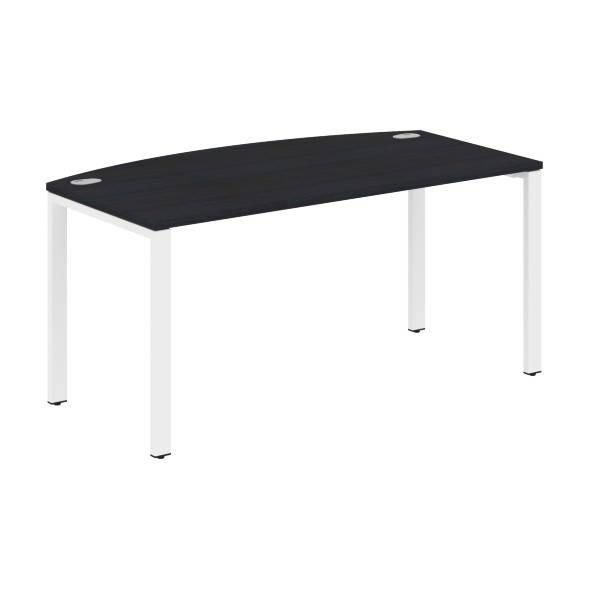 Стол руководителя XS6ET 169 белый/антрацит 1600х867х750 XTEN-S60 в Салехарде 