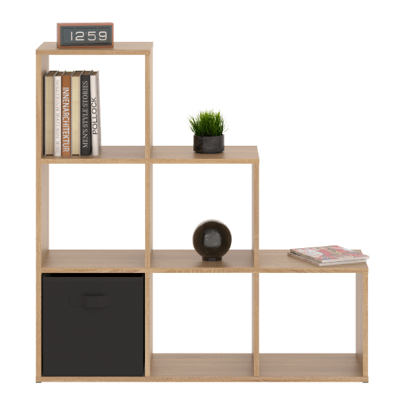 Стеллаж SH 1042 Дуб Сонома светлый 1044х330х1042 COMP в Салехарде 