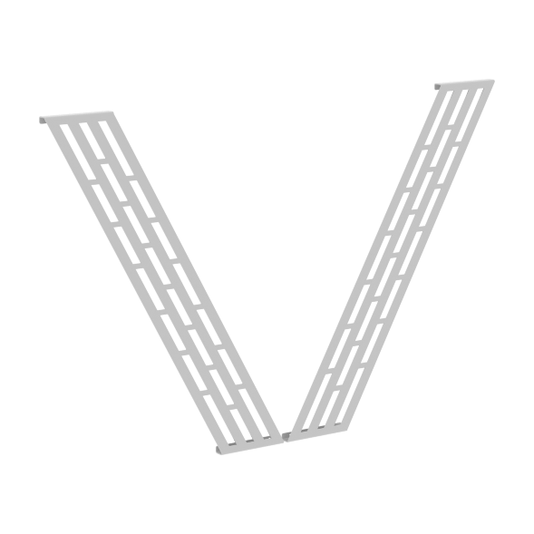 Элемент металлический (2шт) Накладка фронтальной панели XQPOF-2 131х22,5х846 XTEN-QP в Салехарде 