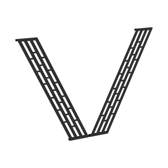 Элемент металлический (2шт) Накладка фронтальной панели XQPOF-2 131х22,5х846 XTEN-QP в Салехарде 