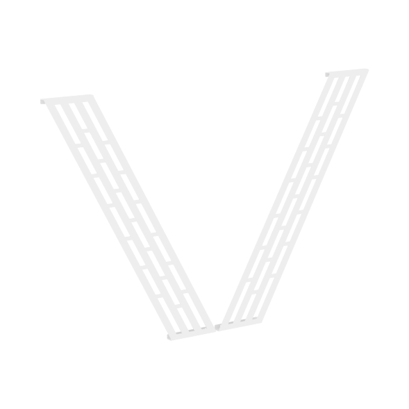 Элемент металлический (2шт) Накладка фронтальной панели XQPOF-2 131х22,5х846 XTEN-QP в Салехарде 