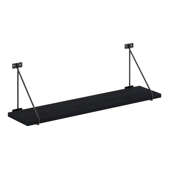 Полка с полкодержателями SH4-BAR 660х166х209 COFFEE в Салехарде 