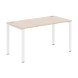 Стол прямой XS6ST 147 белый/антрацит 1400х700х750 XTEN-S60 в Салехарде 