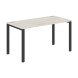 Стол прямой XS6ST 147 белый/антрацит 1400х700х750 XTEN-S60 в Салехарде 