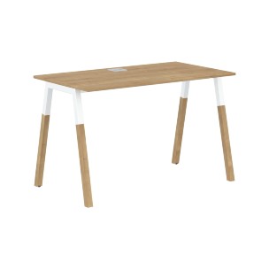 Стол FST 1167 Белый премиум/Белый-Бук 1180х670х733 FORTA