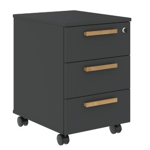 Тумба мобильная FMC-3D.A Белый премиум 408х504х600 FORTA