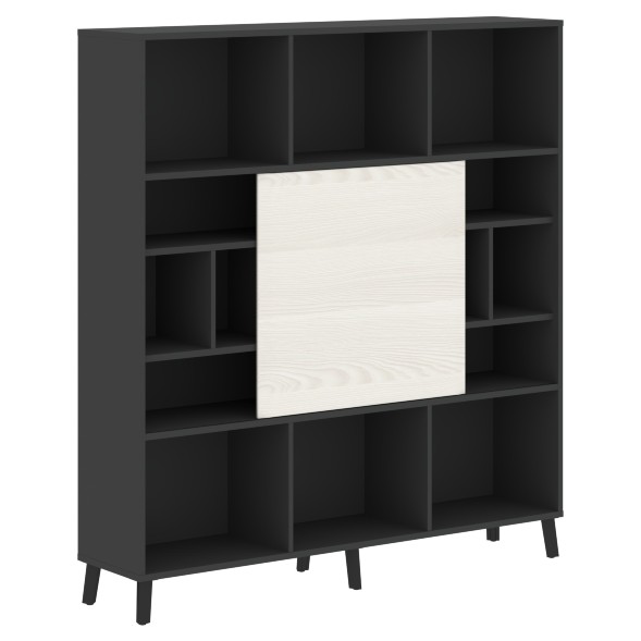 Стеллаж со слайд -дверью JHC 1840 1800х400х1950 JAY в Салехарде 