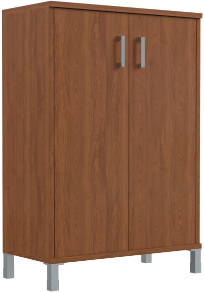 Шкаф средний с глухими дверьми B 420.6 Орех Гарда 900х450х1286 в Салехарде 