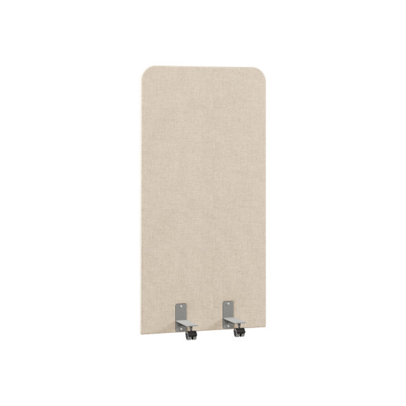 Акустическая перегородка на роликовых опорах RA.R-80/160 KITON 01/Серый 800х28х1600 RAND Acoustic в Салехарде 