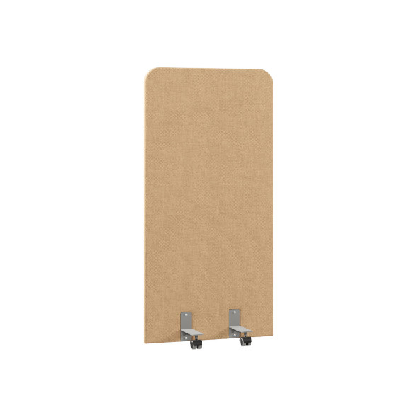 Акустическая перегородка на роликовых опорах RA.R-80/160 KITON 01/Серый 800х28х1600 RAND Acoustic в Салехарде 