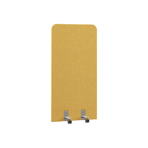 Акустическая перегородка на роликовых опорах RA.R-80/160 KITON 01/Серый 800х28х1600 RAND Acoustic в Салехарде 