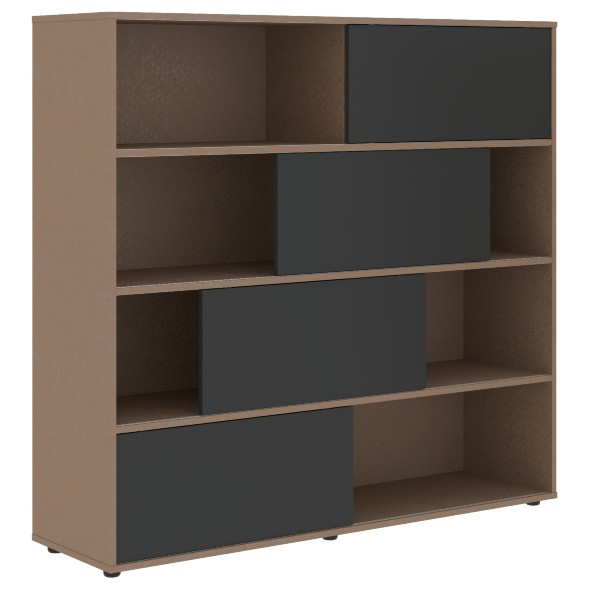 Шкаф с дверьми купе VMCS 1615 1600х450х1517 VELION в Салехарде 