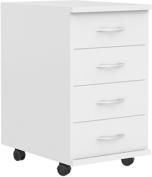 Тумба подкатная ТМ-4.А Белый 412х450х702 IMAGO в Салехарде 