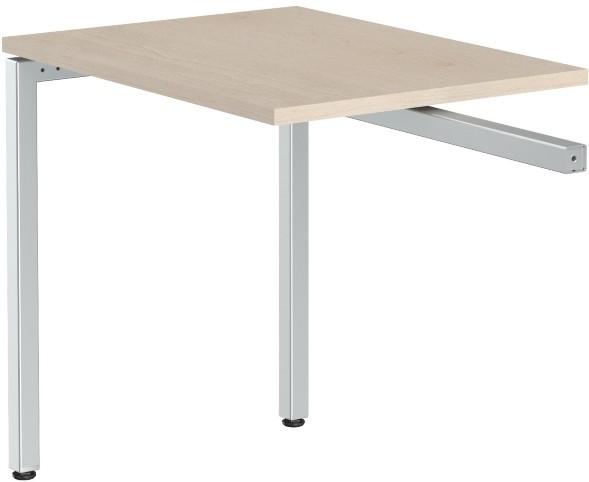 Брифинг-приставка XSB 860 Дуб Сонома/Алюминий 800х600х750 в Салехарде 