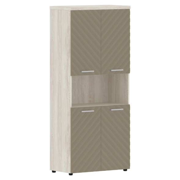 Шкаф с комплектами малых дверей и топом TLHC 85.4 856х450х1968 TORR LUX в Салехарде 