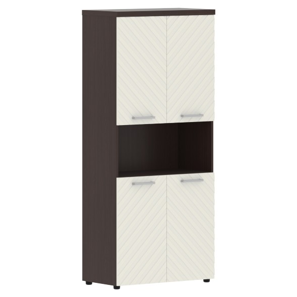 Шкаф с комплектами малых дверей и топом TLHC 85.4 856х450х1968 TORR LUX в Салехарде 