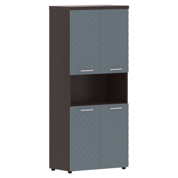 Шкаф с комплектами малых дверей и топом TLHC 85.4 856х450х1968 TORR LUX в Салехарде 