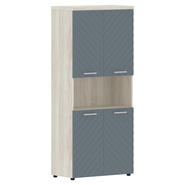 Шкаф с комплектами малых дверей и топом TLHC 85.4 856х450х1968 TORR LUX в Салехарде 