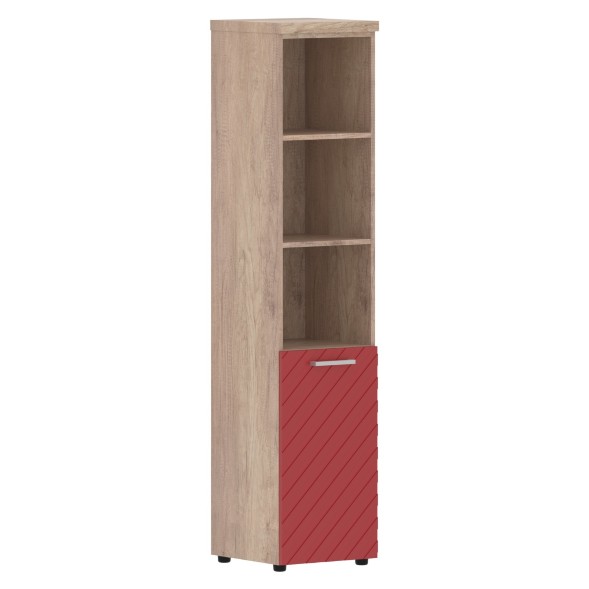 Шкаф колонка с малой дверью и топом TLHC 42.5(L) 432х450х1968 TORR LUX в Салехарде 