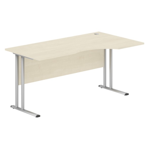 Стол эргономичный СА-1M(R) Клен*/серебро 1600х900х755 IMAGO-M в Салехарде 