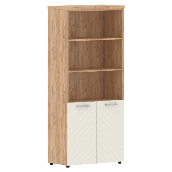 Шкаф с комплектом малых дверей и топом TLHC 85.5 856х450х1968 TORR LUX в Салехарде 