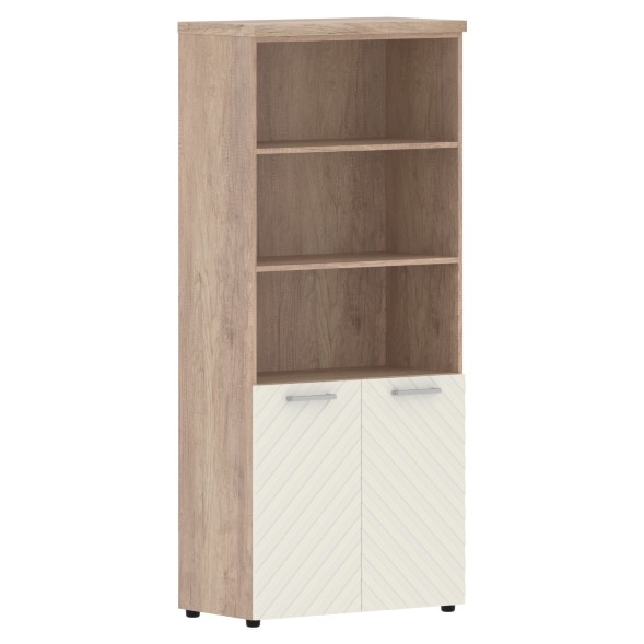 Шкаф с комплектом малых дверей и топом TLHC 85.5 856х450х1968 TORR LUX в Салехарде 