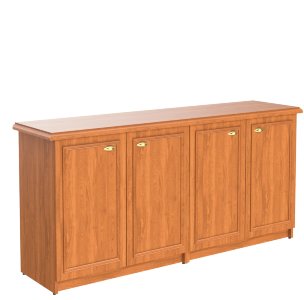 Шкаф низкий 2- секционный RLW 185 Орех Гарда 1842х465х886