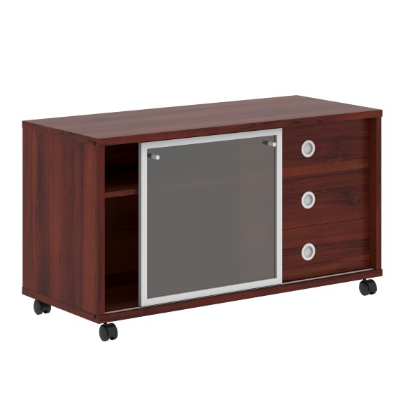 Тумба мобильная с дверью купе B 202.2A 1200х500х660 BORN в Салехарде 