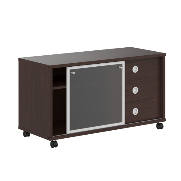 Тумба мобильная с дверью купе B 202.2A 1200х500х660 BORN в Салехарде 