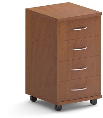 Тумба подкатная ТМ-4.А Орех Французский 412х450х702 IMAGO в Салехарде 