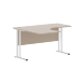 Стол эргономичный СА-3M(L) Клен*/серебро 1400х1200х755 IMAGO-M в Салехарде 
