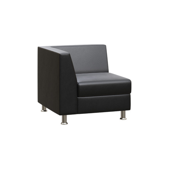 Prime Секция с подлокотником одноместная правая PR.SP-1 (R) 750*770*720