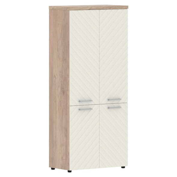 Шкаф со средними и малыми дверьми TLHC 85.3 856х450х1968 TORR LUX в Салехарде 