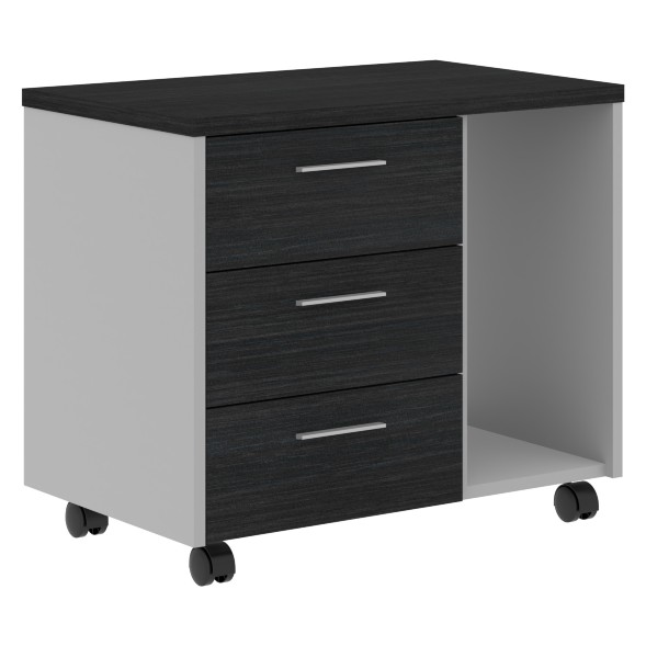 Тумба подкатная с отделением д/СБ OLC-3D.A 733х450х625 OFFIX NEW в Салехарде 