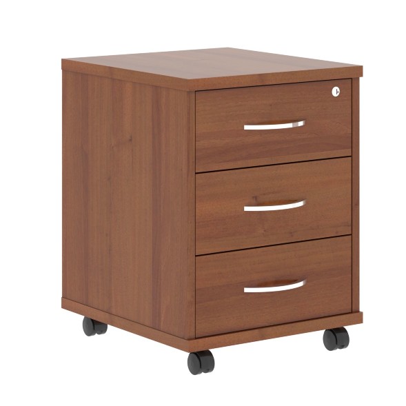 Тумба подкатная ТМ-3 Орех с фолдингом 412*450*551 IMAGO в Салехарде 