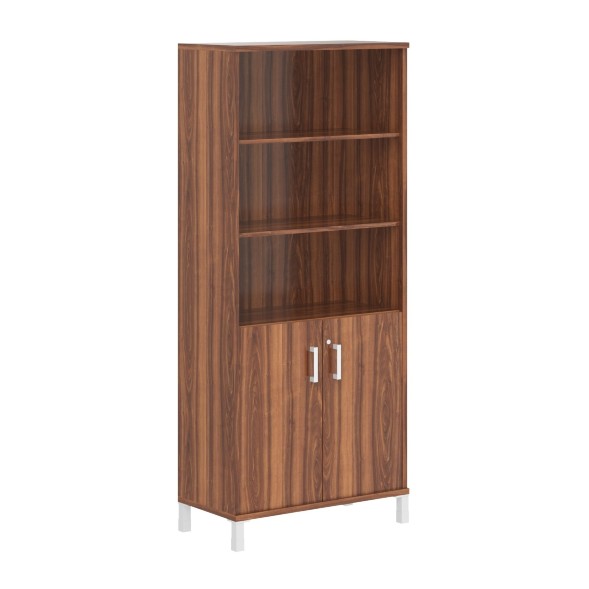 Шкаф высокий с замком в глухих малых дверях B 430.3(RZ) 900х450х2054 BORN в Салехарде 