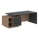 Стол руководителя с тумбой VCT 2190(L) 2100х900х750 VELION в Салехарде 