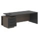 Стол руководителя с тумбой VCT 2290(L) 2200х900х750 VELION в Салехарде 