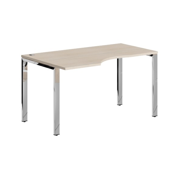 Стол эргономичный XGCET 149(L).1 1400х900х750 XTEN GLOSS в Салехарде 