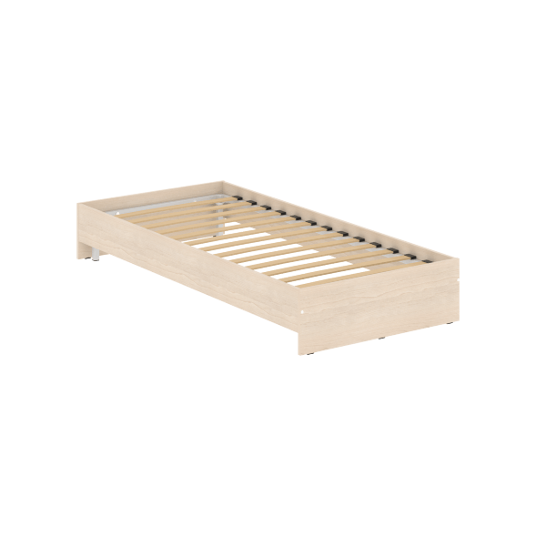 Кровать без изголовья MBW 209 944х2044х300 MUAR в Салехарде 