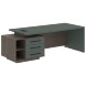 Стол руководителя с тумбой VCT 2390(L) 2300х900х750 VELION в Салехарде 